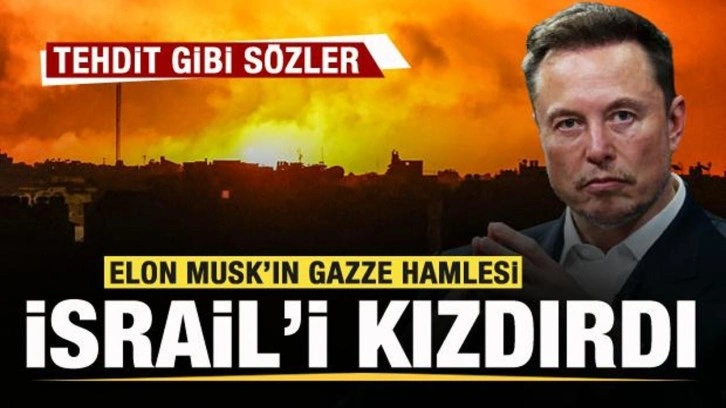 Elon Musk'ın Gazze hamlesi İsrail'i kızdırdı! Tehdit gibi açıklama!