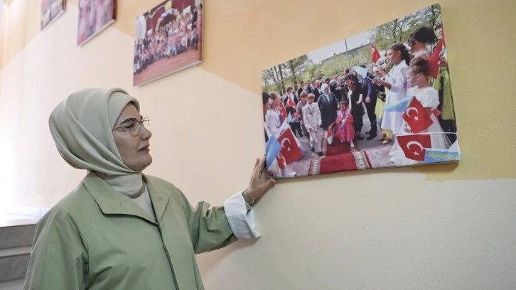 Emine Erdoğan'dan Kazakistan paylaşımı