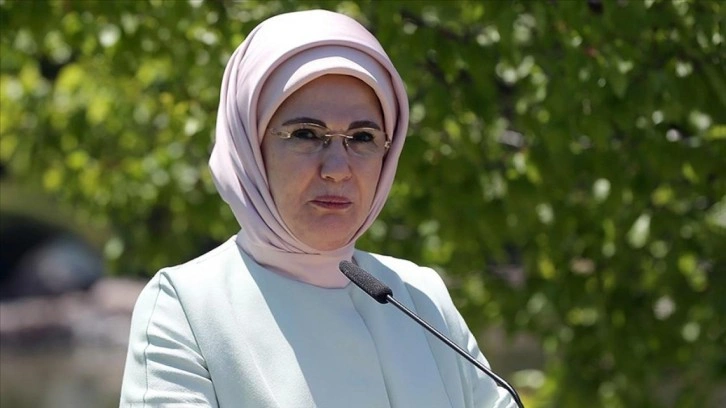 Emine Erdoğan'dan İsrail'in Gazze'deki hastane saldırısına ilişkin paylaşım