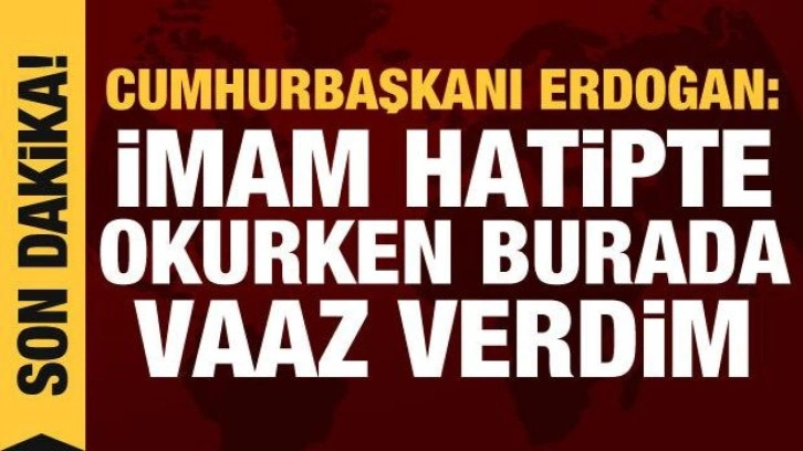 Eminönü Yeni Camii yeniden ibadete açıldı! Erdoğan: Lisedeyken burada vaaz verdim