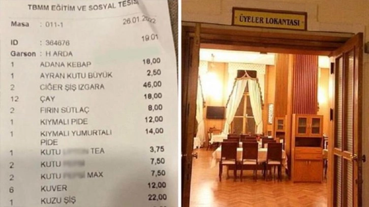 Enflasyonun uğramadığı tek yer Meclis lokantası! Fiyatlar vatandaşı isyan ettirecek