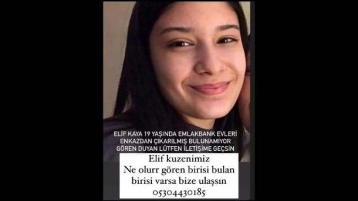 Enkaz altında kalan Elif Kaya, kayıplara karıştı! Genç kızdan haber alınamıyor