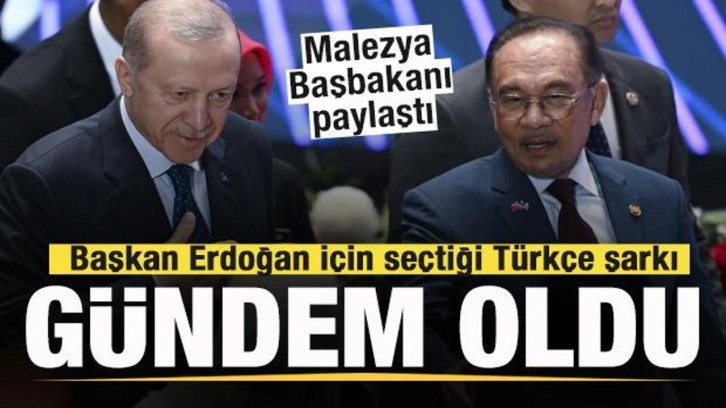 Enver İbrahim'in Başkan Erdoğan için seçtiği Türkçe şarkı gündem oldu! İrem Derici...