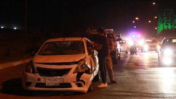 Erbil'de İHA saldırısı sonucu 3 kişi yaralandı