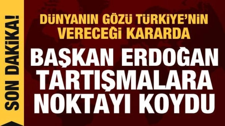 Erdoğan, Finlandiya ve İsveç'in NATO üyeliği için Türkiye'nin kesin kararını açıkladı