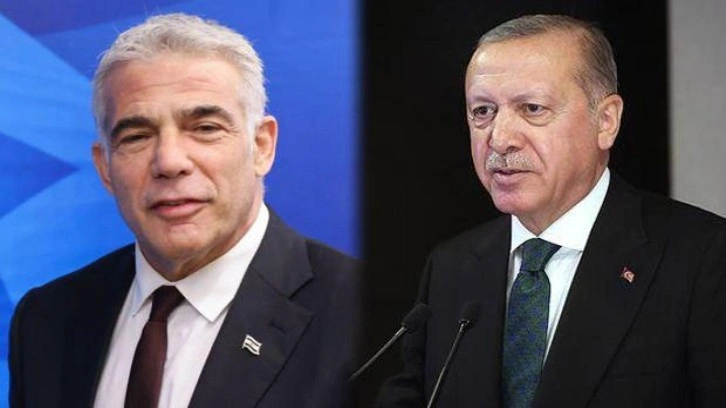 Erdoğan ile Lapid telefonda görüştü