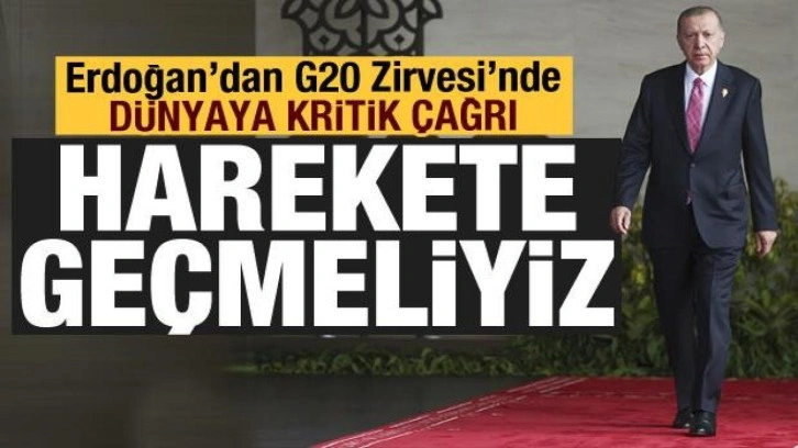 Erdoğan'dan gıda krizi açıklaması: Harekete geçmeliyiz