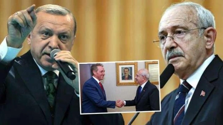 Erdoğan'dan Kılıçdaroğlu'yla görüşen ABD elçisine tepki: Kafanı çalıştır, muhatabın benim