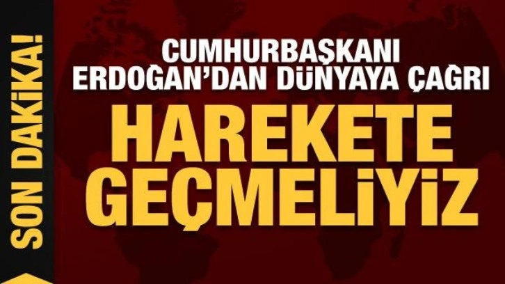 Erdoğan'dan son dakika gıda krizi açıklaması: Harekete geçmeliyiz