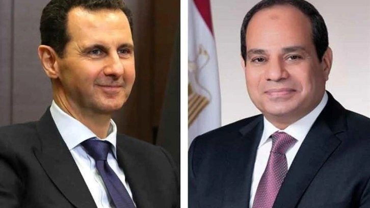 Esad ve Sisi, Gazze'yi görüştü
