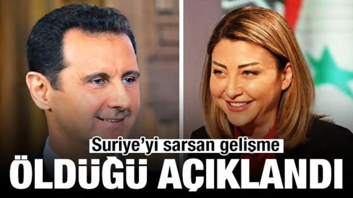 Esad ve Suriye'yi sarsan gelişme: Hayatını kaybettiği açıklandı