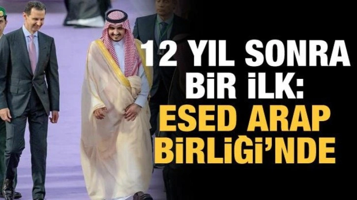 Esed 12 yıl sonra Arap Birliği'nde