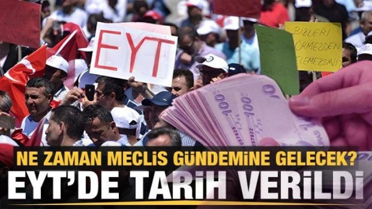 EYT ne zaman Meclis gündemine gelecek? TBMM Başkan Vekili tarih verdi