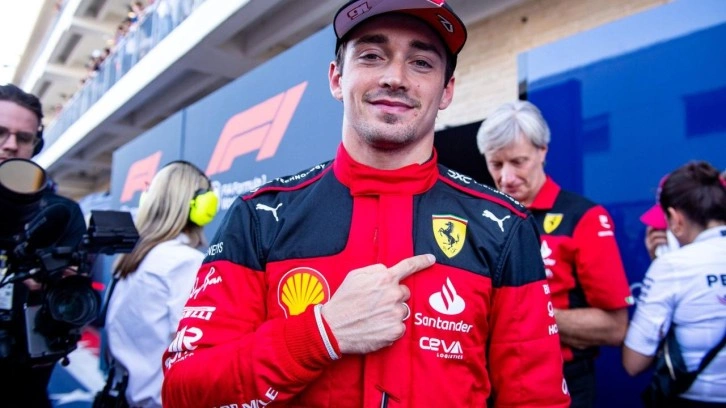 F1 ABD Grand Prix'sinde pole pozisyonu Leclerc'in