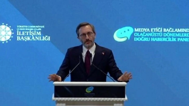 Fahrettin Altun: Medya etiğinin test edildiği zamandan geçiyoruz