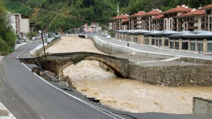 Felaketi yaşayan Dereli'de su seviyesi artınca panik yaşandı