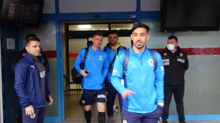 Fenerbahçe kafilesi Rizespor maçı için Trabzon'da