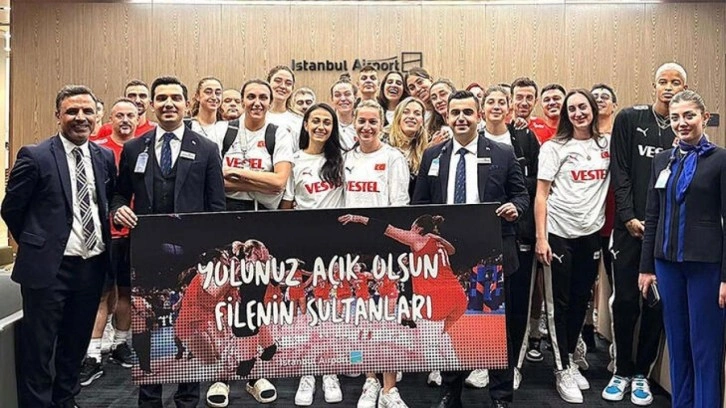 Filenin Sultanları'nın olimpiyat yolcuğu başladı