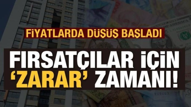 Fiyatlarda düşüş başladı: Fırsatçılar zarar etmeye başladı