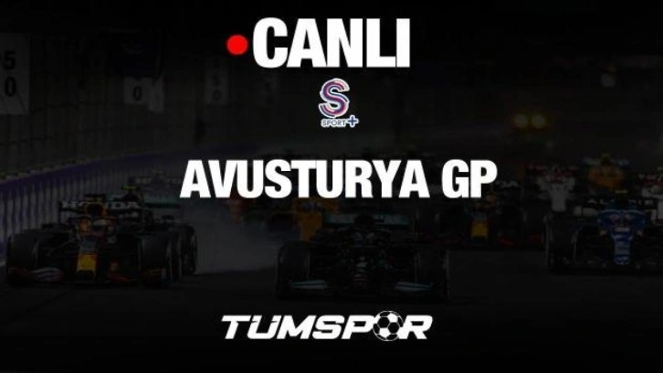 Formula 1 Avusturya GP canlı izle | S Sport Plus internet yayını