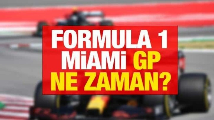 Formula 1 Miami GP ne zaman, saat kaçta ve hangi kanalda? F1 2022 ABD GP şifresiz veren kanallar...