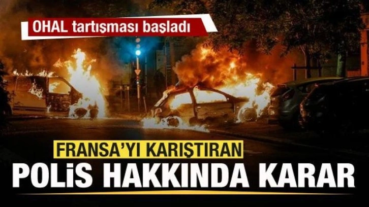 Fransa'yı karıştıran polis hakkında karar