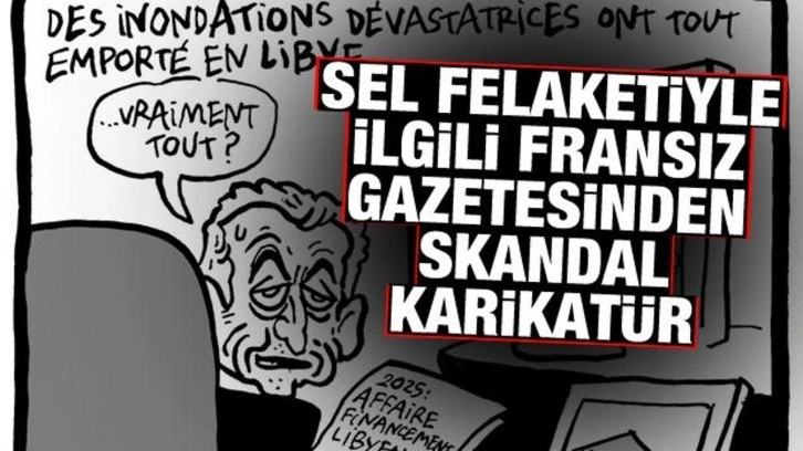 Fransız Liberation gazetesinden tepki çeken karikatür