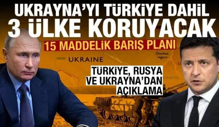 FT'nin 15 maddelik barış planı iddiası: Rusya, Ukrayna ve Türkiye'den açıklama