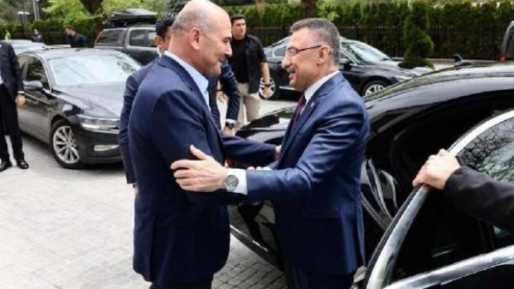 Fuat Oktay'dan Bakan Soylu'ya ziyaret