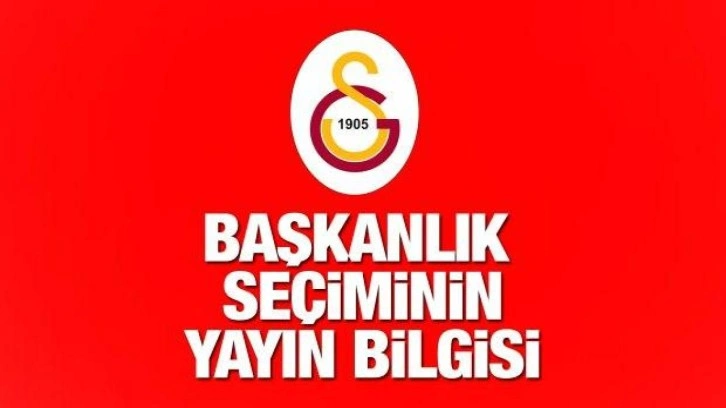 Galatasaray başkanlık seçimi hangi kanalda canlı yayınlanıyor? Olağan Seçimli Genel Kurul ne zaman?