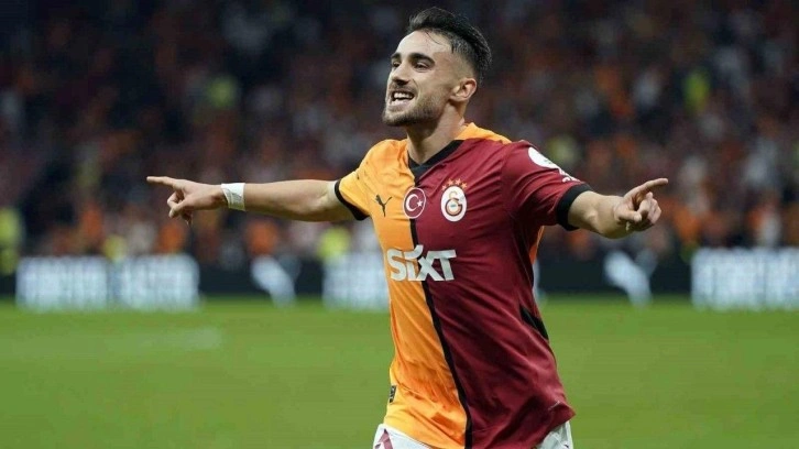 Galatasaray'da Yunus Akgün sevinci