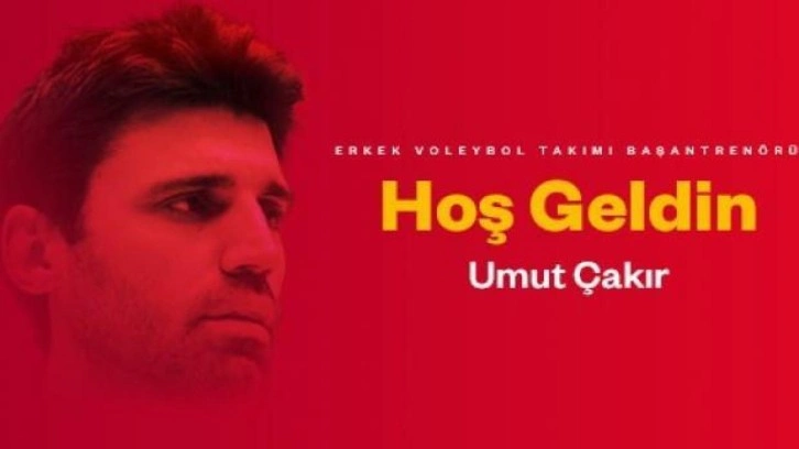 Galatasaray Erkek Voleybol Takımı Umut Çakır'a emanet!