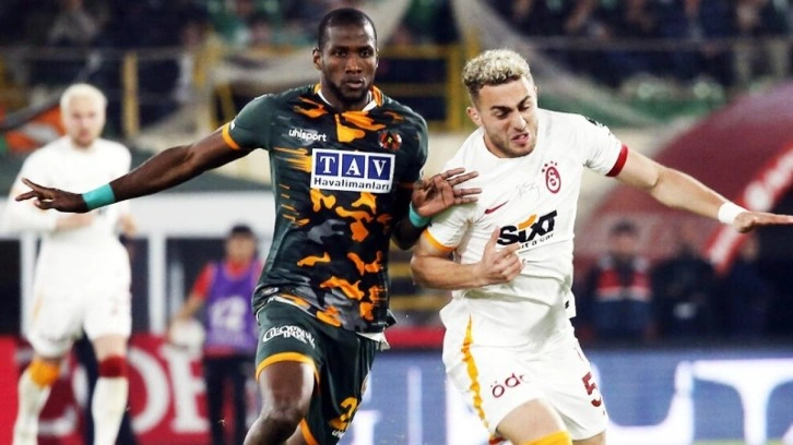 Galatasaray ile Alanyaspor 15. randevuda