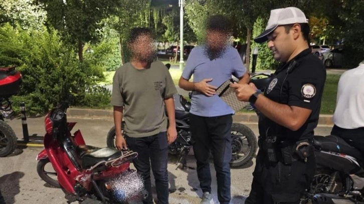 Gaziantep'te 128 motosiklet sürücüsüne 609 bin TL ceza