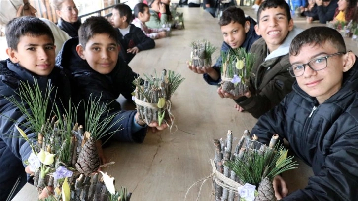 Gaziantep'te Doğa Akademisinde öğrencilere çevre ve sıfır atık bilinci kazandırılıyor