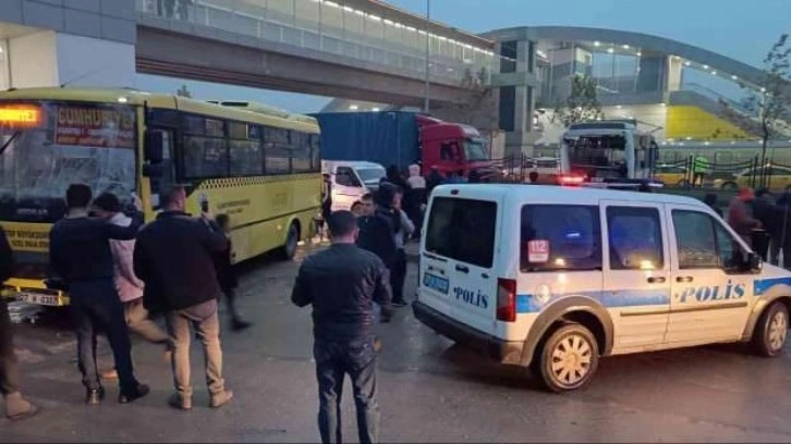 Gaziantep'te zincirleme kaza: 12 yaralı