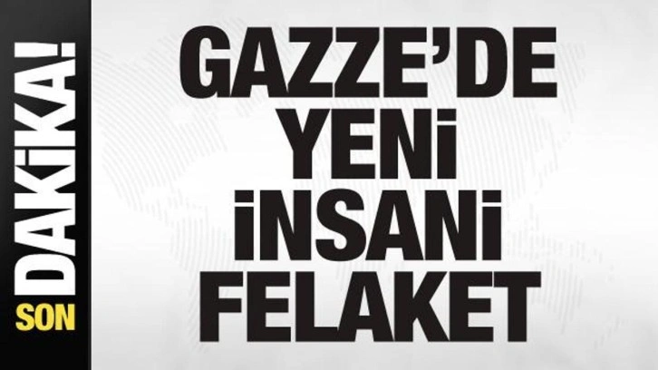 Gazze'de yeni insani felaket! Filistin'den dünyaya çağrı