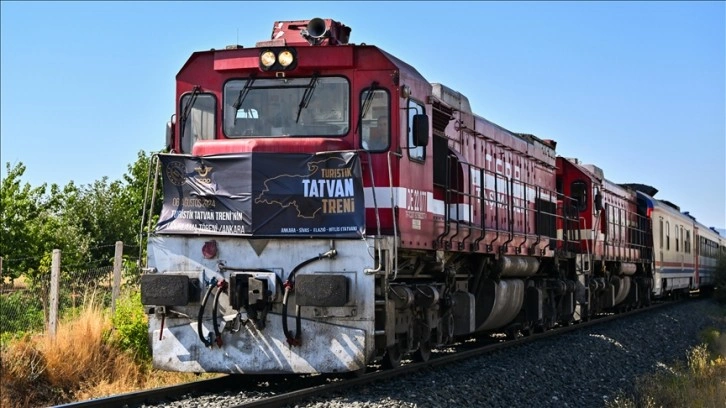 Gençlerin Turistik Tatvan Treni ile 1262 kilometrelik Anadolu keşfi