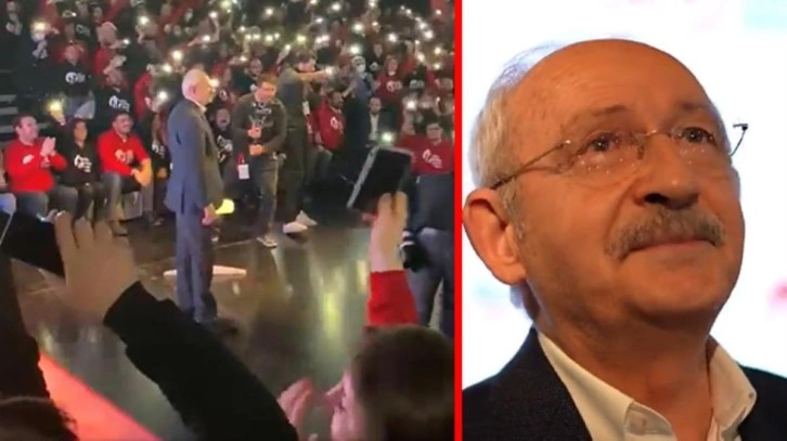 Gençlerle buluşan Kılıçdaroğlu'nun duygusal anları! Şarkıyı duyunca gözleri doldu