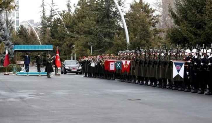 Genelkurmay Başkanı Orgeneral Güler, Katarlı mevkidaşı en-Nabit'le bir araya geldi