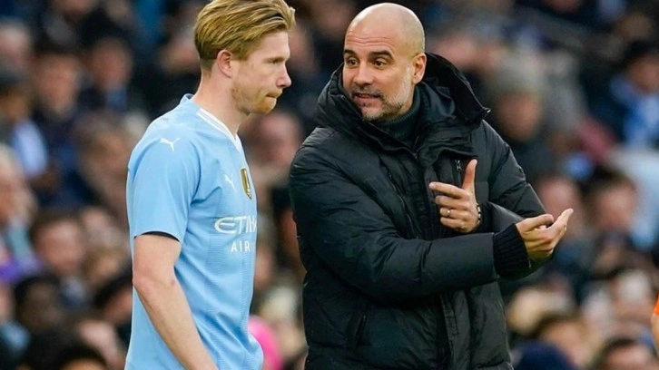 Guardiola açıkladı! Kevin De Bruyne takımda kalacak mı?