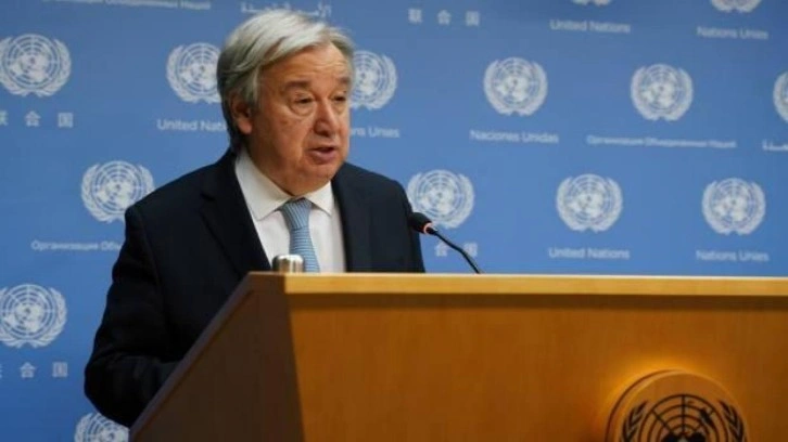 Guterres: Tahıl koridoru için çok çalışıyoruz