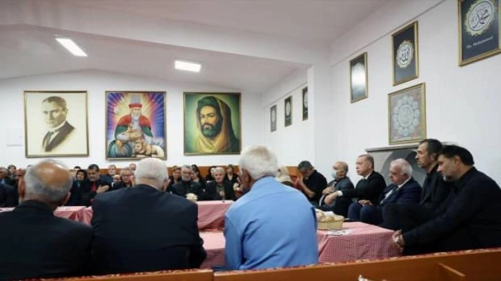 Halk TV yalanlara doymuyor! Erdoğan'ın cemevi ziyareti hakkında provokatif haber