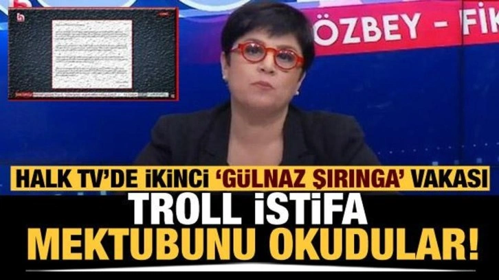 Halk TV'de "Korkmaz Tavukçu" vakası! Gerçek olmayan istifa mektubunu okudular