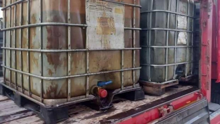 Hatay'da 1650 litre kaçak akaryakıt ele geçirildi