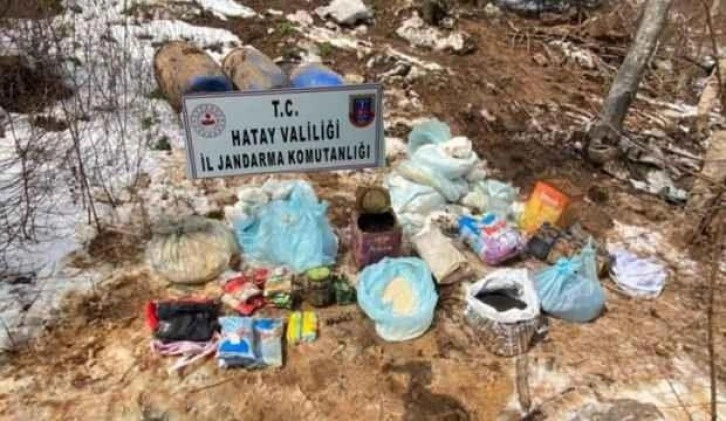 Hatay’da terör örgütünün mühimmatı ele geçirildi