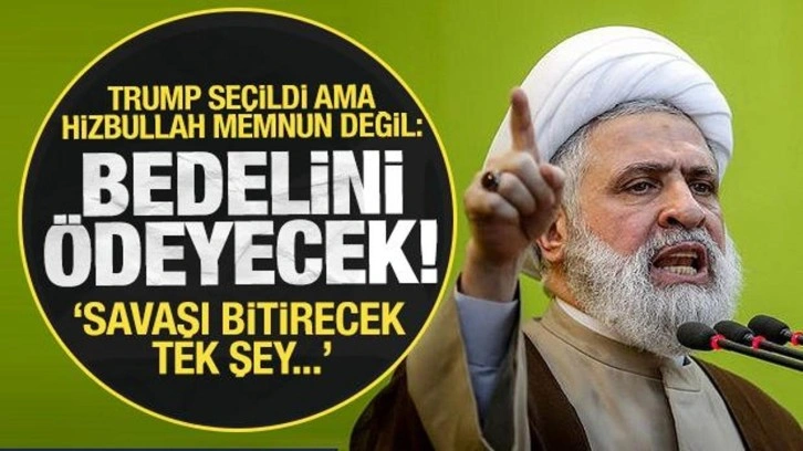 Hizbullah'tan ABD seçimleri sonrası savaş açıklaması: Bedelini ödeyecek