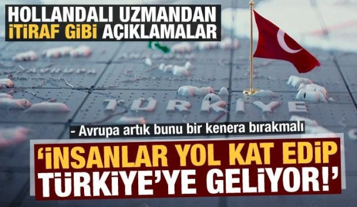 Hollandalı uzman Dr. Cyril Widdershoven itiraf gibi çıkış: Türkiye olmadan gerçekçi olmaz!