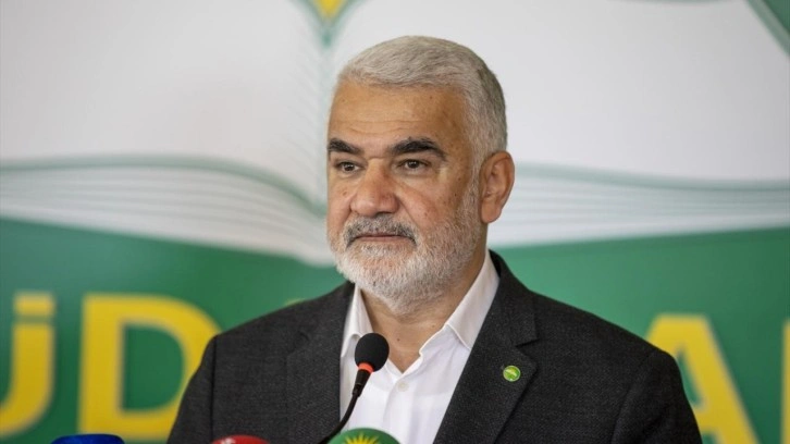 HÜDA PAR Lideri Yapıcıoğlu'ndan Hamas lideri Heniyye için taziye mesajı