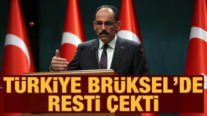 İbrahim Kalın, Brüksel'de İsveç ve Finlandiya açıklaması